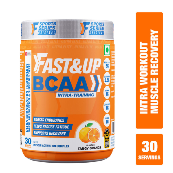 Fast&Up Bcaa - Intra-Workout Fuel - Tangy Orange Flavour- TZR1008