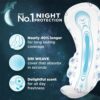 Whisper Bindazzz Nights Sanitary Pads - XXL+- ZGV1002 - Image 4