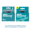 Gillette Mach 3 Shaving Razor Blades For Men (2 Cartridges)- PHQ1030 - Image 3