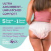 EverEve Ultra Absorbent Disposable Period Panties, L-XL Buy 1 Get 1- QEV1002 - Image 7