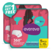 EverEve Ultra Absorbent Disposable Period Panties, L-XL Buy 1 Get 1- QEV1002 - Image 2