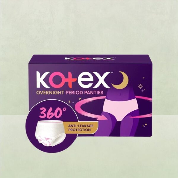 Kotex Overnight Period Panties - M-L- QEV1003