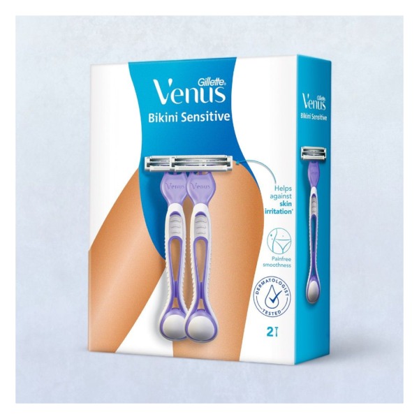 Gillette Venus Bikini Sensitive Hair Removal Razors- PHQ1035