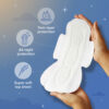 Nua Ultra Safe Night Pads 320 mm with Disposable Covers- ZGV1009 - Image 4