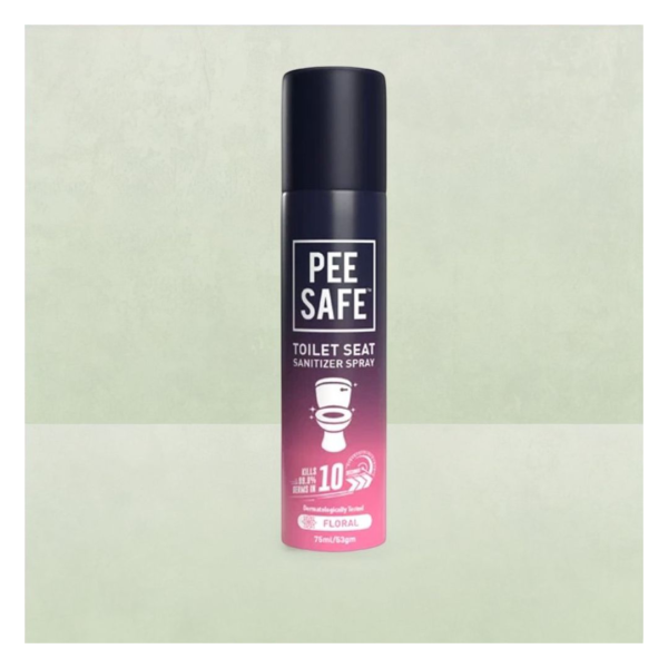 Pee Safe Toilet Seat Sanitizer Spray Floral- XQF1002