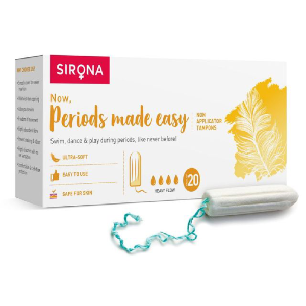 Sirona Premium Tampons - Heavy Flow- NDG1003