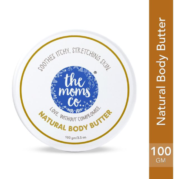 The Moms Co. Natural Body Butter For Pregnant Belly, Dry Skin With Shea And Cocoa Butter . - UNX1006