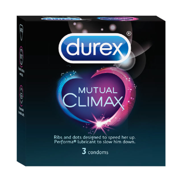 Durex Mutual Climax Condom - Long-Last Dotted Condoms- UAP1010