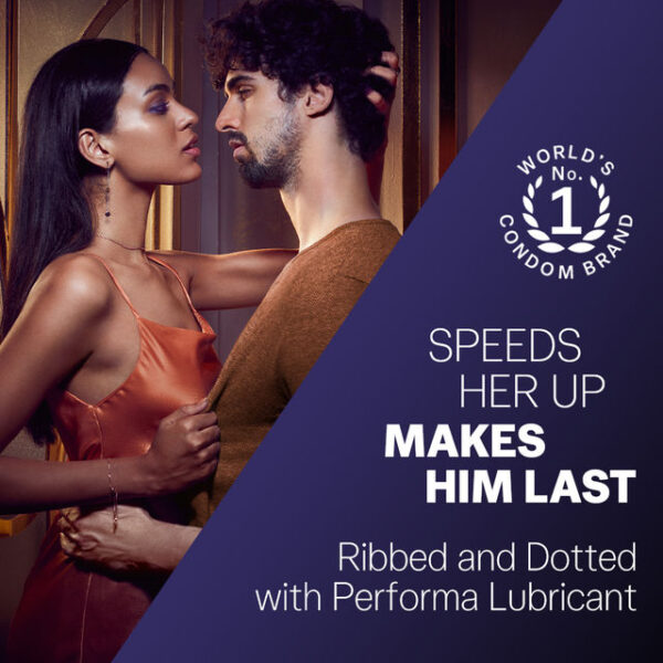 Durex Mutual Climax Condom - Long-Last Dotted Condoms- UAP1010 - Image 3