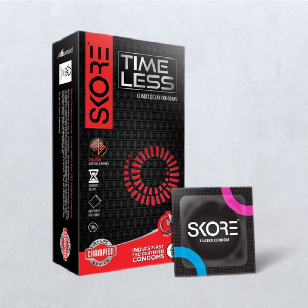 Skore Time Less Condoms- UAP1016