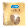 Durex Real Feel Condoms For Men For Real Skin On Skin Feeling Latex Free- UAP1019 - Image 2