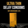 Bold Care Ultra Thin Delay Condoms with Benzocaine 4.5% 10 pc X 2 Combo- UAP1020 - Image 3