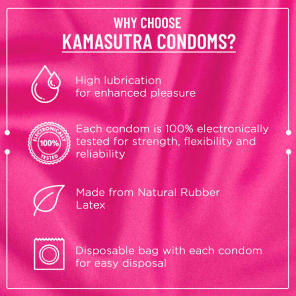 KamaSutra Ultra Dotted Condoms for Men- UAP1024 - Image 3