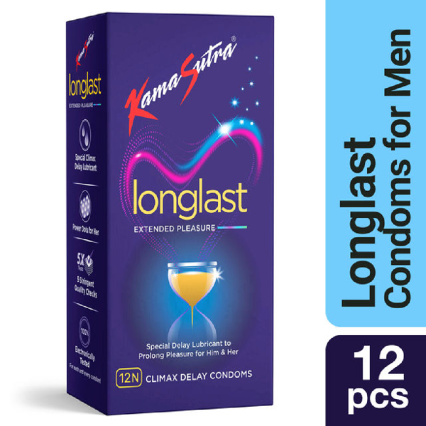 Kamasutra Long Last Extended Pleasure Condoms- UAP1027