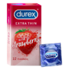 Durex Extra Thin Wild Strawberry Flavoured Condoms- UAP1028 - Image 2