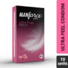 Manforce Ultra Feel Super Thin Bubble Gum Flavoured Condom With Thickness Of 0.05mm- UAP1031 - Image 2