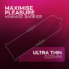 Manforce Ultra Feel Super Thin Bubble Gum Flavoured Condom With Thickness Of 0.05mm- UAP1031 - Image 5