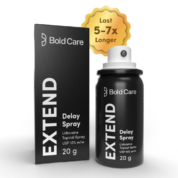 Bold Care Extend Delay Spray with Lidocaine 10%- XPJ1001