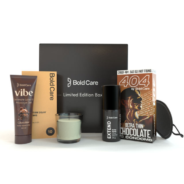 Bold Care Limited Edition Honeymoon Gifting Pack For Him & Her - Chocolate Flavour- USN1002