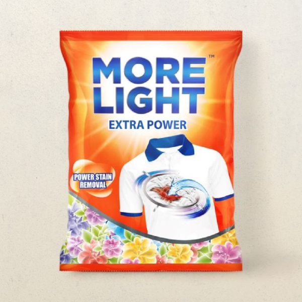 More Light Extra Power Detergent Powder- QQT1011