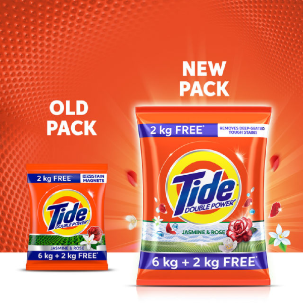 Tide Jasmine & Rose Detergent Powder- QQT1014