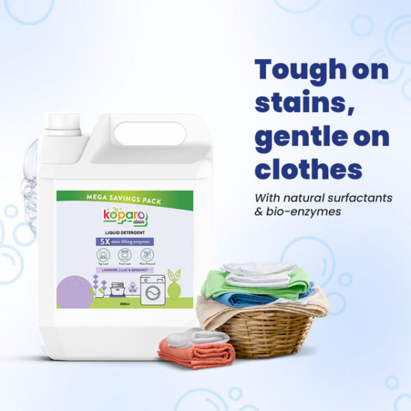 Natural Liquid Detergent (Top Load & Front Load)- TZL1005 - Image 5