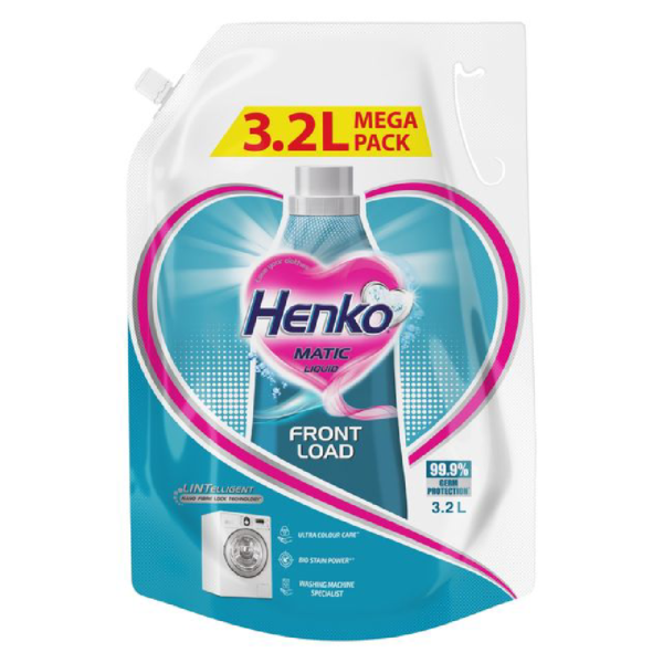 Henko Matic Front Load Liquid Detergent Refill Pouch- TZL1010