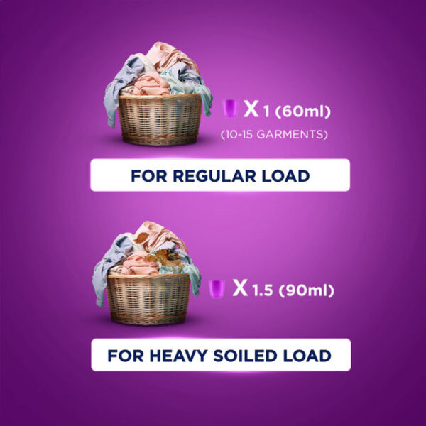 Surf Excel Matic Front Load Liquid Detergent Refill Pack Specially Designed To Remove Tough Dried Stains- TZL1018 - Image 2