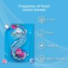 Softouch Ocean Breeze After Wash Liquid Fabric Conditioner With Antibacterial Protection- TZL1027 - Image 5