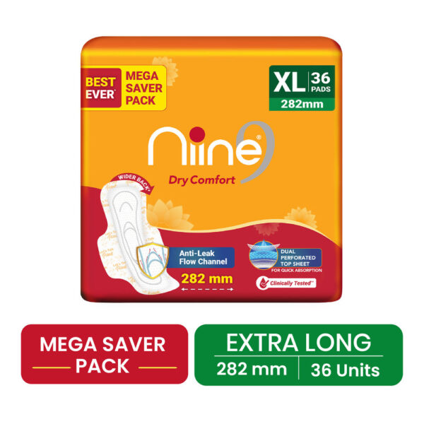 Niine Dry Comfort Pads - XL- ZGV1018