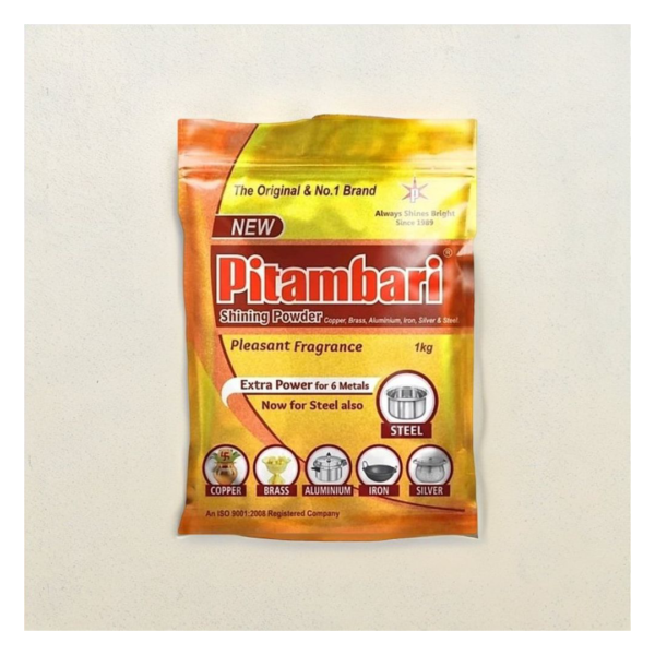 Pitambari Shining Powder for Copper, Brass, Aluminium, Iron, Silver & Steel- KKJ1009