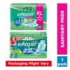 Whisper Ultra Clean XL+ Sanitary Pads (Pack of 50)- ZGV1021 - Image 3