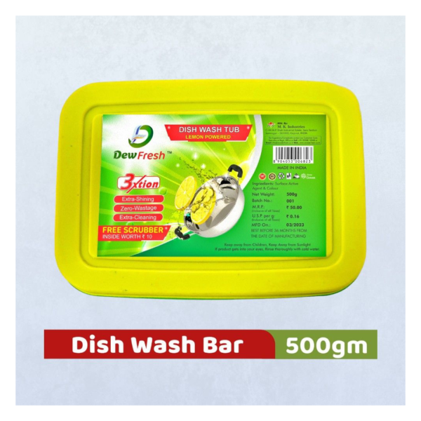 Dew Fresh Dishwash Tub - Lime- KKJ1013