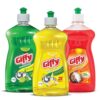 Giffy Liquid Dish Wash Gel With Active Salt and Lemon - 2X Faster Tough Grease Removal - KKJ1018 - Image 4