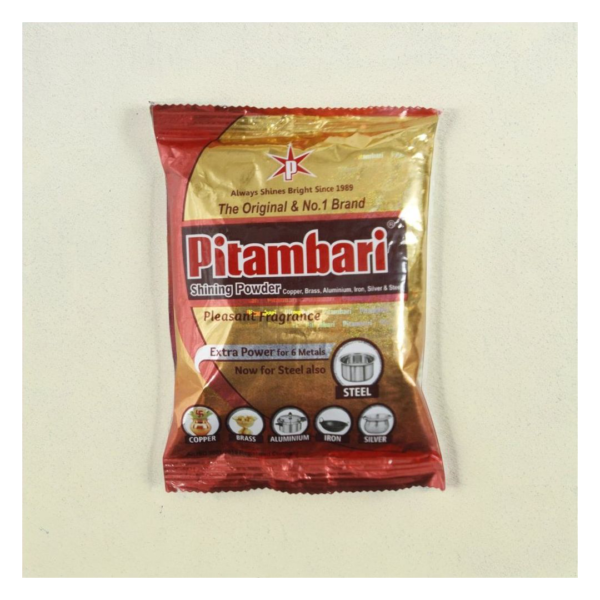 Pitambari Shining Powder for Copper, Brass, Aluminium, Iron, Silver & Steel- KKJ1020