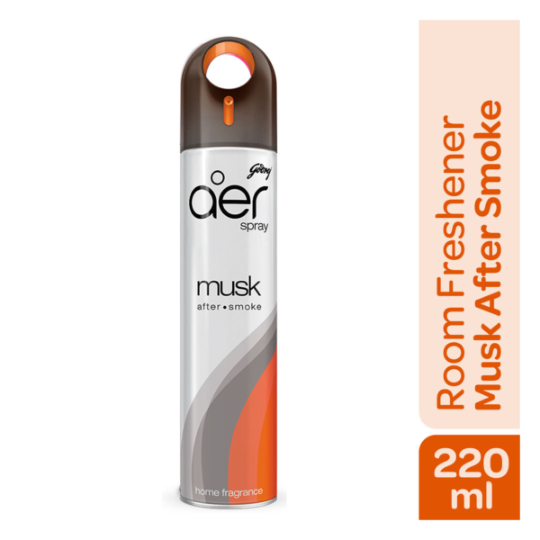 Godrej Aer Room Freshener Spray - Musk After Smoke- VYE1032