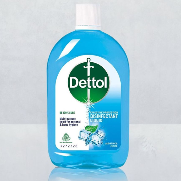 Dettol Liquid Disinfectant-Floor Cleaner, Surface Disinfection, Personal Hygiene-Menthol Cool- PSY1017