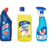 Lizol Disinfectant Surface & Floor Cleaner Liquid Citrus(1l), Harpic Disinfectant Toilet Cleaner Liquid (1l) & Colin Glass and Surface Cleaner Liquid Spray Regular(500ml) Combo- PSY1019 - Image 2