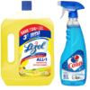 Lizol Disinfectant Surface & Floor Cleaner Liquid, Citrus(2l) & Colin Glass Cleaner Pump 2X More Shine With Shine Boosters(500ml) Combo- PSY1022 - Image 2