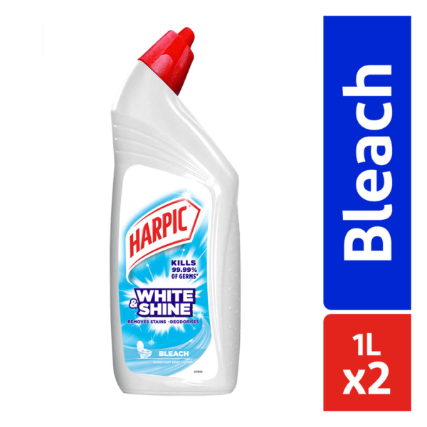 Harpic White And Shine Bleach 1 l Combo- CPE1007