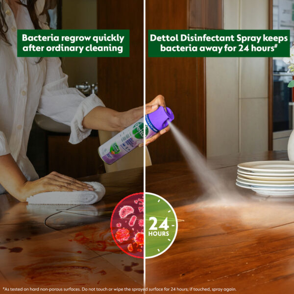 Dettol Multi-Surface Disinfectant Sanitizer Spray Orchard Bloom- PSY1031 - Image 5