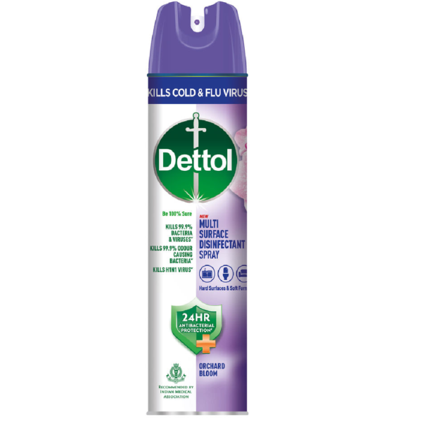 Dettol Multi-Surface Disinfectant Sanitizer Spray Orchard Bloom- PSY1031