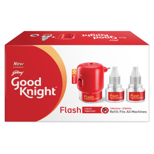 Good knight Gold Flash Liquid Vaporizer, Mosquito Repellent - Combo Pack- BQL1001 - Image 3
