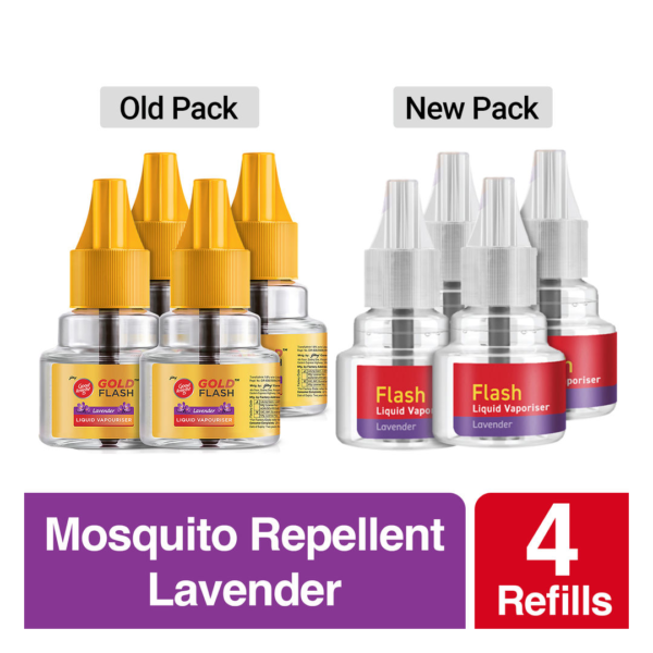 Good knight Gold Flash Liquid Vapourizer Lavender Mosquito Repellent Refill- BQL1003