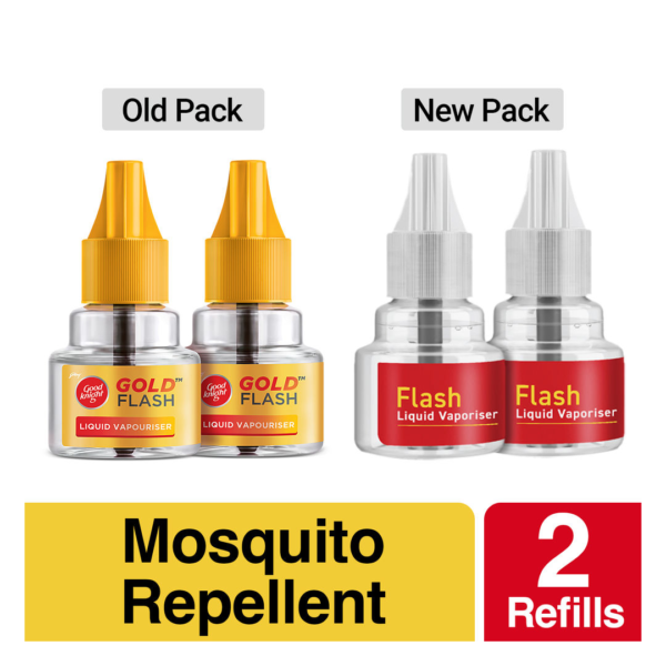 Good knight Gold Flash Liquid Vapourizer, Mosquito Repellent Refill- BQL1007