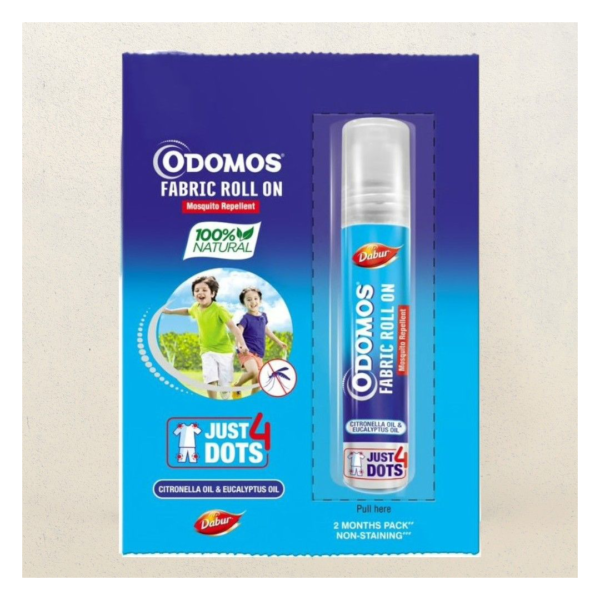 Odomos Mosquito Repellent Fabric Roll On- BQL1011