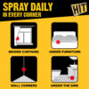 HIT Flying Insect Killer - Mosquito & Fly Killer Spray- BQL1013 - Image 4