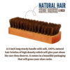 Helios 6 Inch Natural Hair Shoe Brush- EWX1009 - Image 6