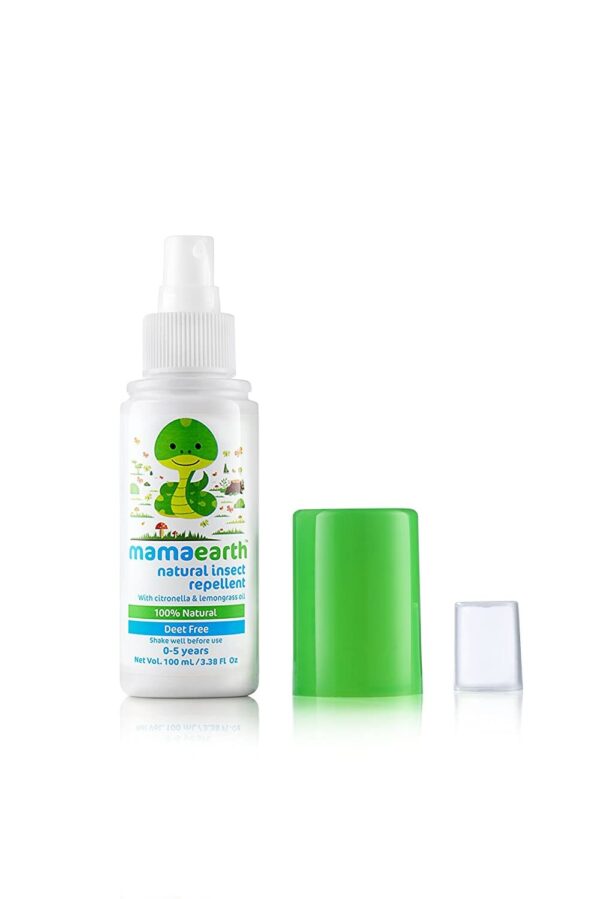 Mamaearth Natural Mosquito Repellent With Citronella & Lemongrass Oil- BQL1016 - Image 5