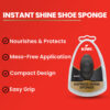 Kiwi Express Shine Sponge, Instant Shine For Black Leather- EWX1010 - Image 5